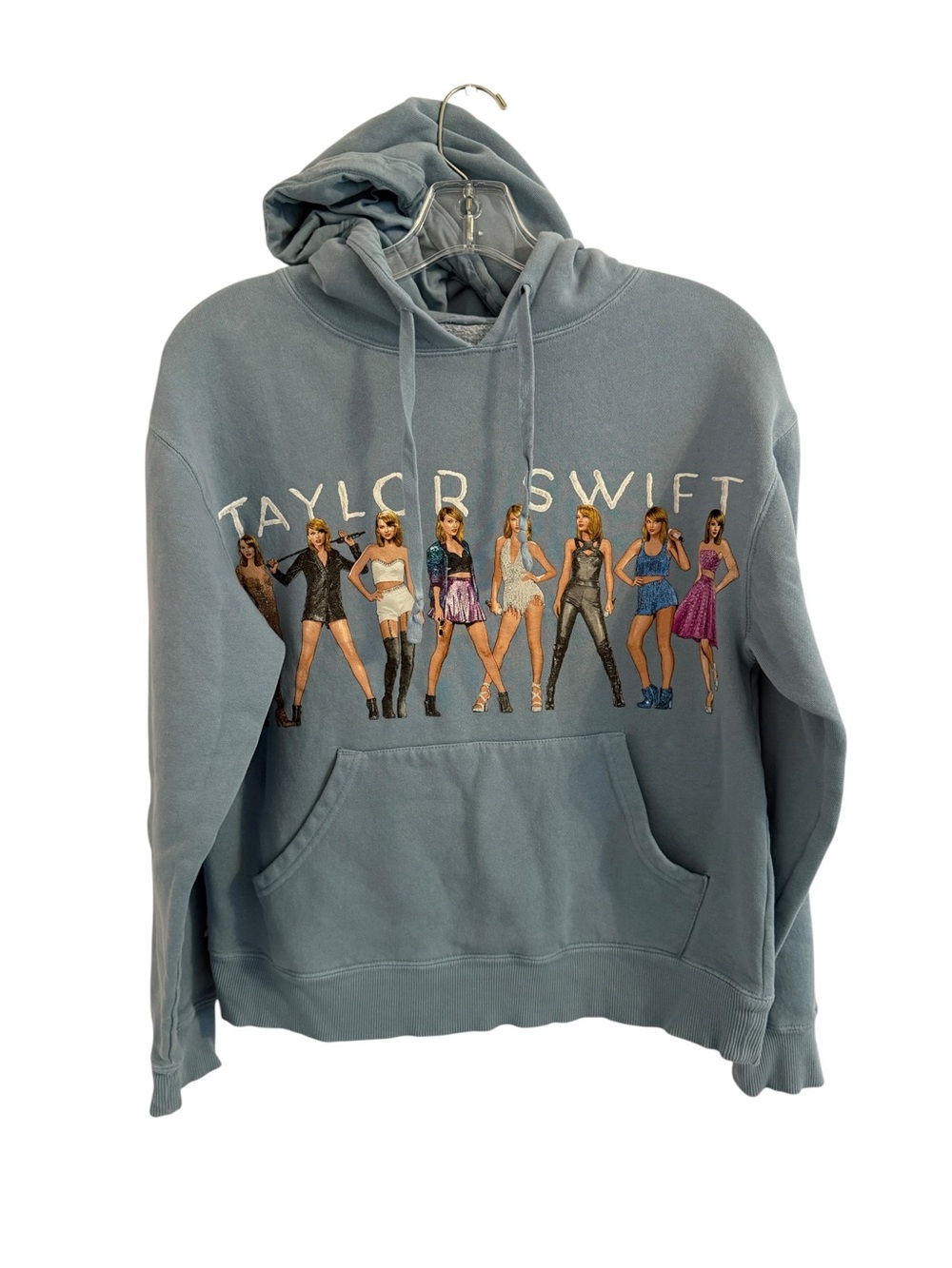 Taylor Swift Dusty Blue Tour Graphic Hoodie